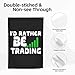 I'd Rather Be Trading Traders Forex Stocks Day Garden Flag Double Sided Outdoor Decoration 12.5 x 18 Inch Welcome Garden Flags
