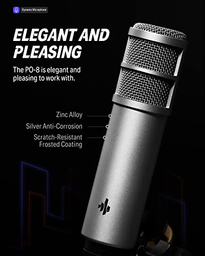 Donner Dynamisches Mikrofon Kit, Niere Gesangsmikrofon mit Low-Cut, mit Stativ, Schockhalterung, Windschutz, XLR-Kabel… - Image 5