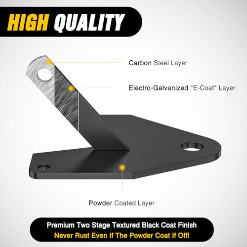 Image of Nilight Trailer Hitch Receiver Kit | for Honda TRX 250 Recon ATV Hitch 1997-2018