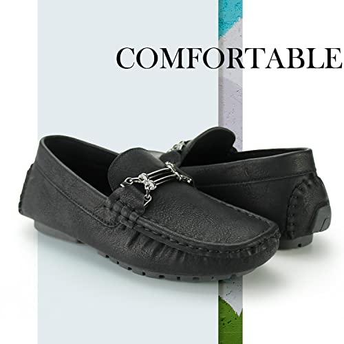Hawkwell Kids Casual Penny Loafer Moccasin Dress Driver Shoes(Toddler/Little Kid/Big Kid)2