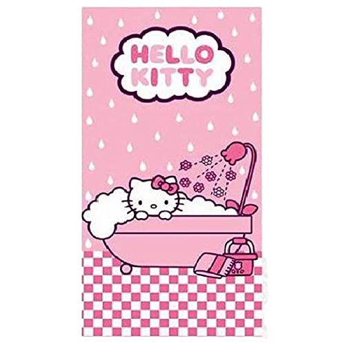 Hello Kitty Drap de Plage Coton Serviette de Bain