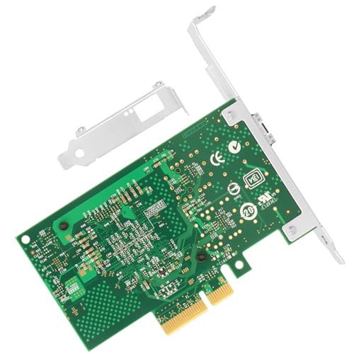 Image of Vogzone 10Gb PCI-E NIC Network Card for Intel X520-DA1 / E10G42BTDA,100MbE /1GbE /10GbE Single SFP+ Port, with Intel 82599EN Chip,10GbE PCI Express 2.0 X4 Ethernet Adapter Support Windows /Linux /VMware