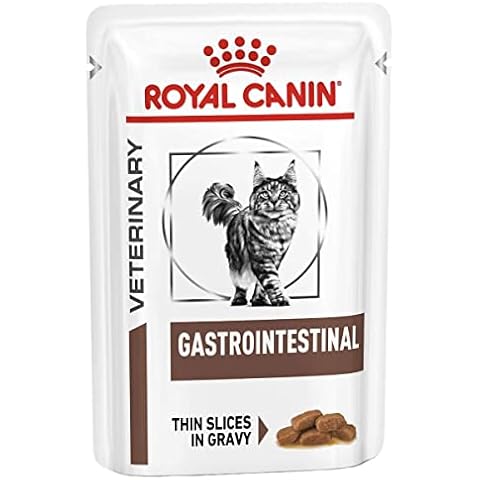 Royal Canin Veterinary Diet Cat - Gastro Intestinal Wet Cat Food Pouch 12 x 85g Cover