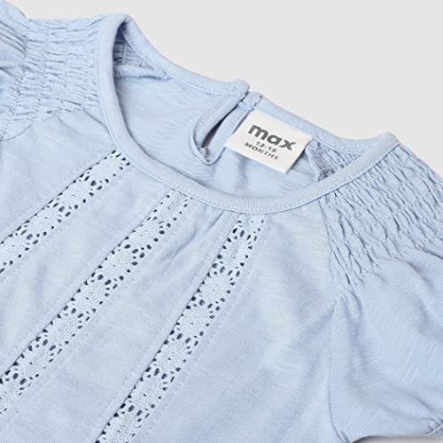 Image of Max Girls Schiffli Embroidered Top