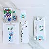 Winlyn 24 Sets Christmas Craft Kits Winter Crafts DIY Christmas Snowman Bookmarks Ornaments Art Sets Snowman Christmas Foam Stickers Arts and Crafts for Kids Holiday Classroom Activities Party Favors #2
