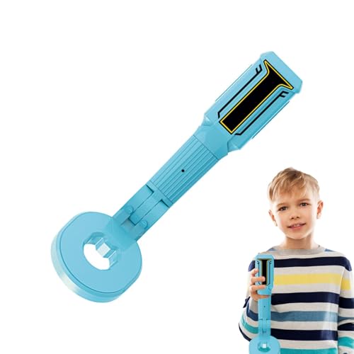 Detector Para Niños Plegable - Accesorios Para Detectores De Metales De Juguete Educativo Al Aire Libre | Ligero, Vástago Ajustable, Pantalla LCD, Bobina Impermeable, Oro, Joyería, Puntero, Tesoro Ent