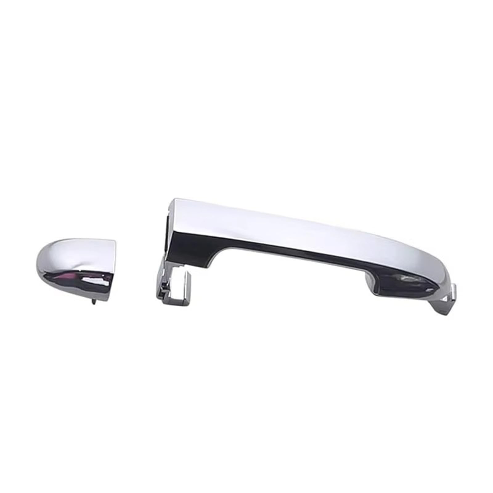 Qjahxkf Without Hole Replacement Exterior Door Handles Black Outer Door Handle 82651-2H000 82661-2H000 For Hyundai For I30 Fd For Elantra 2007 2008 2009 2010 2011 Outer Handle(Without Hole)