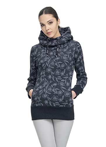 Ragwear YODA Print Sweat à capuche pour femme - Sweat à capuche - Col montant - Poches latérales, Noir 2221_1010, S Cover