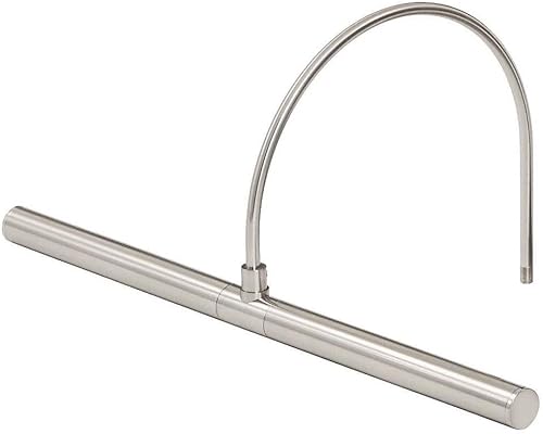 APL16-52 - Luz LED de perfil de 2 W, 3000 K, 140 lúmenes, acabado de níquel satinado