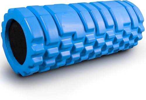 High-Density Acupressure Foam Roller for Deep Tissue Massage, Abs...