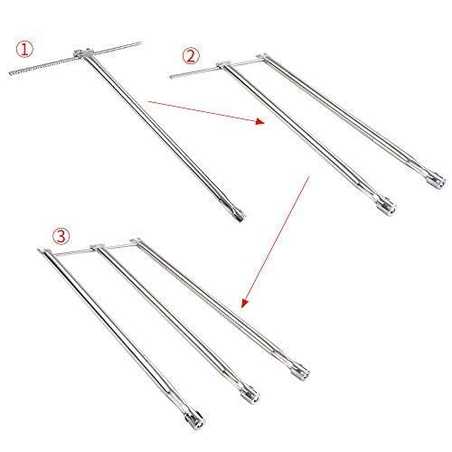 GasSaf Burner Tube Replacement for er 7508 Genesis Silver B & C