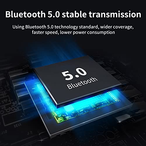 OBEST Motorcycle Helmet Bluetooth 5.0, Waterproof Motorbike Bluetooth Headset - Image 2
