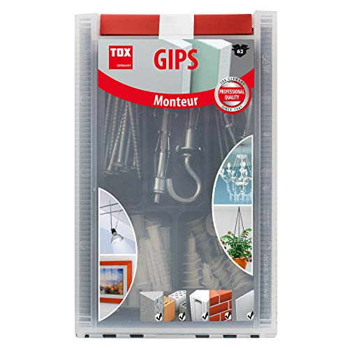 Fixation sans jeu plaque de plâtre Gips Monteur TOX assortiment standard évitant le vide - 4
