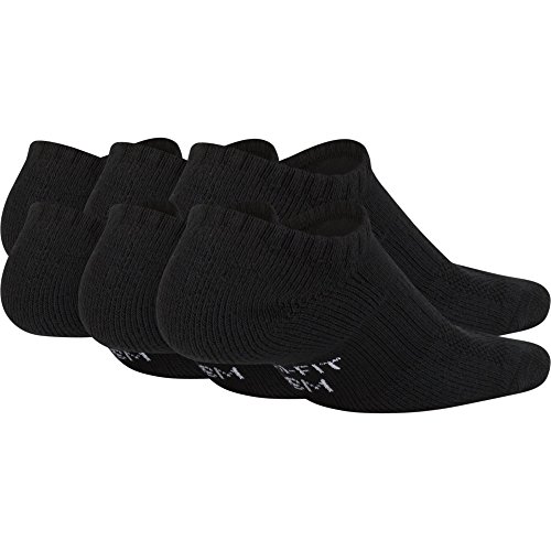 Image of Nike Unisex Kids' Everyday Cushioned No-Show Socks (6-Pack) | Boys and Girls