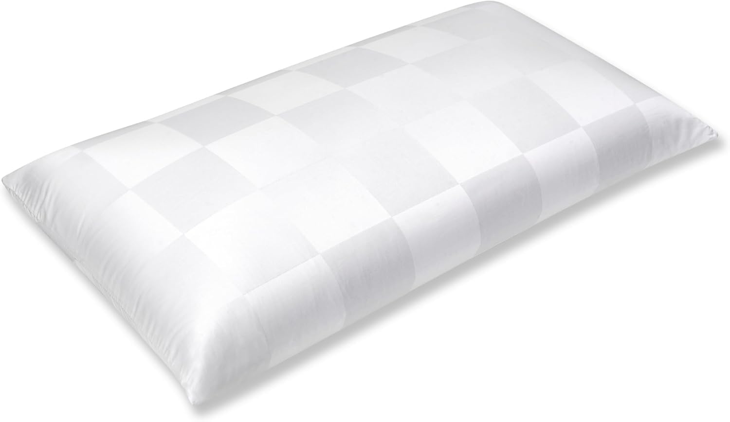 Moshy Almohada Viscoelástica Dolce, Funda de Satén 300 Hilos 100% Algodón, Suavidad Máxima, Firmeza Baja (75 cm)