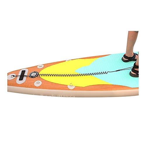 Longboard Surfing Accessories Surfboard Fin Box Windsurfing Surfboard Paddle Board Foot Rope Elastic Surfing Coiled Paddle Board Ankle Foot Leg Leash Rope Surfboard Accessories Surfboard single fin bo