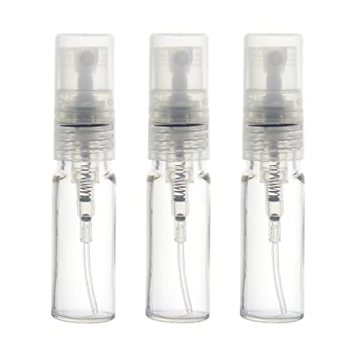 Image of nsb herbals High Density Polyethylene (Hdpe) Empty 5 Ml Clear Mini Pocket Pen Spray Bottles Refillable Bottle For Sanitizer, Perfume, Attar, Lotion, Essential Oils, Aromatic Water, Blend (3)