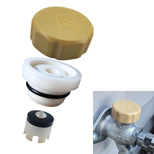 PKLIYH Vacuum Breaker Replacement Kit ASSE 1019A AntiSiphon Repair Parts for FrostFree Outdoor Sillcock Hose Bib Faucet Complete Repair Set with ORings and Teflon Tape (1 Pack)
