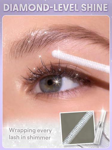 Image of SHEGLAM Crystal Gaze Glitter Mascara High Shine Waterproof Long-lasting Mascara