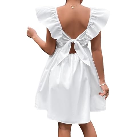 BEAUDRM Maternity Ruffle Dress Cover