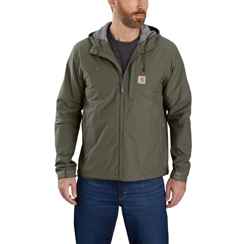 Image of Carhartt Men's Rain Defender Relaxed Fit Lightweight Jacket