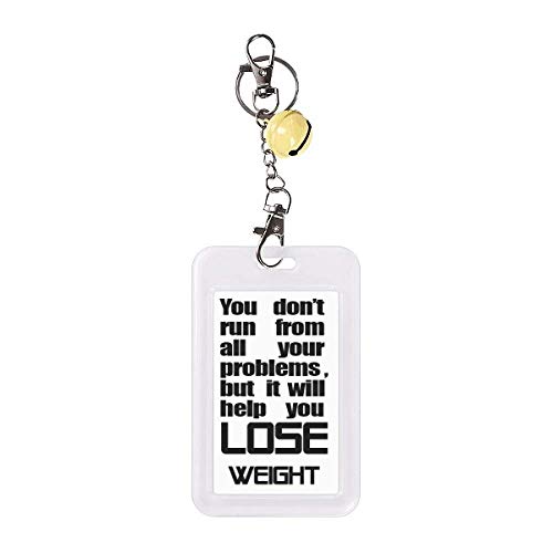 Funda protectora para tarjetas de crédito contra el desgaste con diseño Lose Weight