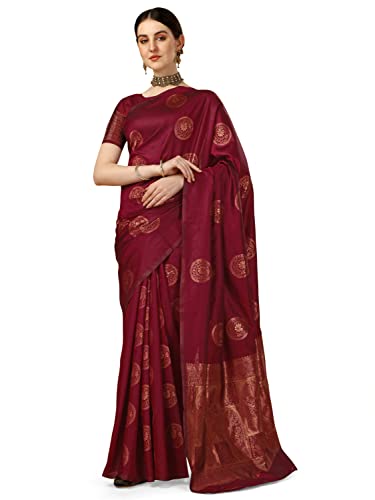 Image of Avantika Fashion Women's Kanjivaram Soft Silk Banarasi Sarees With Blouse Piece