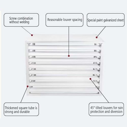 Housse de protection for unité de climatiseur de jardin moderne - 3