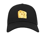 Photo Gallery lauthings cappello da baseball divertente per amanti del cibo del formaggio, nero , etichettalia unica Photo Gallery lauthings cappello da baseball divertente per amanti del cibo del formaggio, nero , etichettalia unica