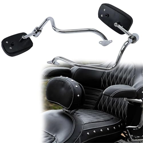 GQUIKGW Barra de Apoyo para Indian para Springfield 2021 2022 2023 2024 Accesorios para Apoyabrazos Trasero De Pasajero De Motocicleta Apoyabrazos para Baúl De Pasajero
