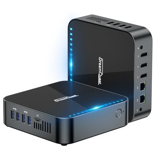 DreamQuest Hubs Type C 3.0 6 in 1 with USB 3.0,4K HDMI Port,PD 100W,USB 3.0,100Mbps Network Card for Desktop, Laptop, Xbox, Flash Drive, HDD, Consola, Impresora, PC, Teclados, HP, Dell