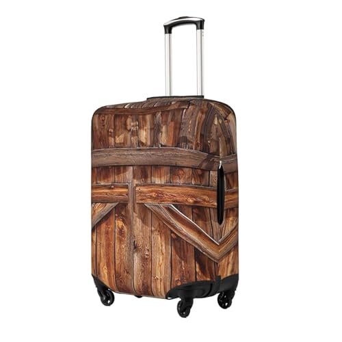 Barn Door Print Luggage Suitcase Covers Elastic Washable Luggage Protector Luggage Covers For Suitcase2
