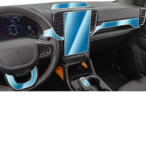 Écran de navigation Ford Ranger 2023-2024 protégé par film TPU premium