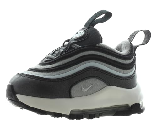 Nike Air Max 97 Infant/Toddler Shoes Size 6, Color: Black/Blue Tint/Iron Grey-Black