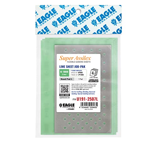 Super Assilex K-1000 ponçage flexible sans rayures pour finitions parfaites