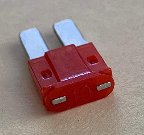 A Plus Parts House MICRO Blade Fuse 32V 10 Amp Red Color Compatible with GM 19209792 (5pc)