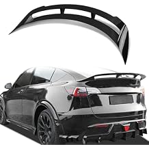 Fits for Tesla Model Y 2020 2021 2022 2024 Rear Spoiler Wing, Model Y Accessories High Performance GT StyleGloss Black