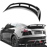 ZXMOTO Fits for Tesla Model Y 2020 2021 2022 2024 Rear Spoiler Wing, Model Y Accessories High Performance GT Style（Gloss Black）