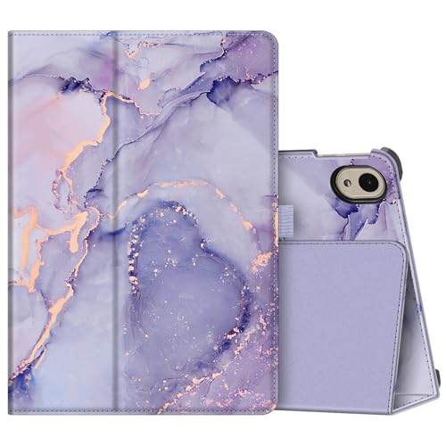Fintie Case for Onn. 11 Tablet Pro (2024 Model) - Premium Vegan Leather Folio Protective Stand Cover with Pencil Holder Compatible with Onn Pro 11 Inch Gen4 Tablet 100146660 (Lilac Marble)