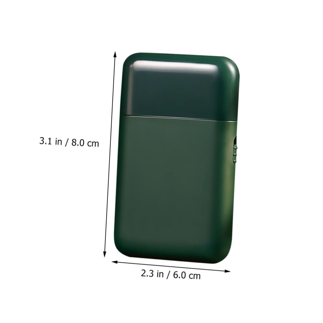 Healeved 1Set Rechargeable Electric Razor with Precision Blades Portable Beard Trimmer for Men Easy to Use Safe Material for Daily Grooming and Travel Compact Design