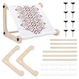 Finition Neutre Blanc Navajo: La Couche Blanc Chaud Se Fond Dans La Décoration Du Salon Semble Superbe En Photos Ou Sur Votre Table Artisanat Et Son Style Simple En Fait Un Cadeau Attentionné Pour Les Amateurs De Point Compté Ou Ceux Qui Veulent Que Leurs Accessoires De Broderie Correspondent À Leur Espace Sans Être Trop Tape-À-L'œil