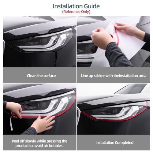 Tira decorativa para faros de BMW X3 G45: un toque deportivo para tus rutas 5