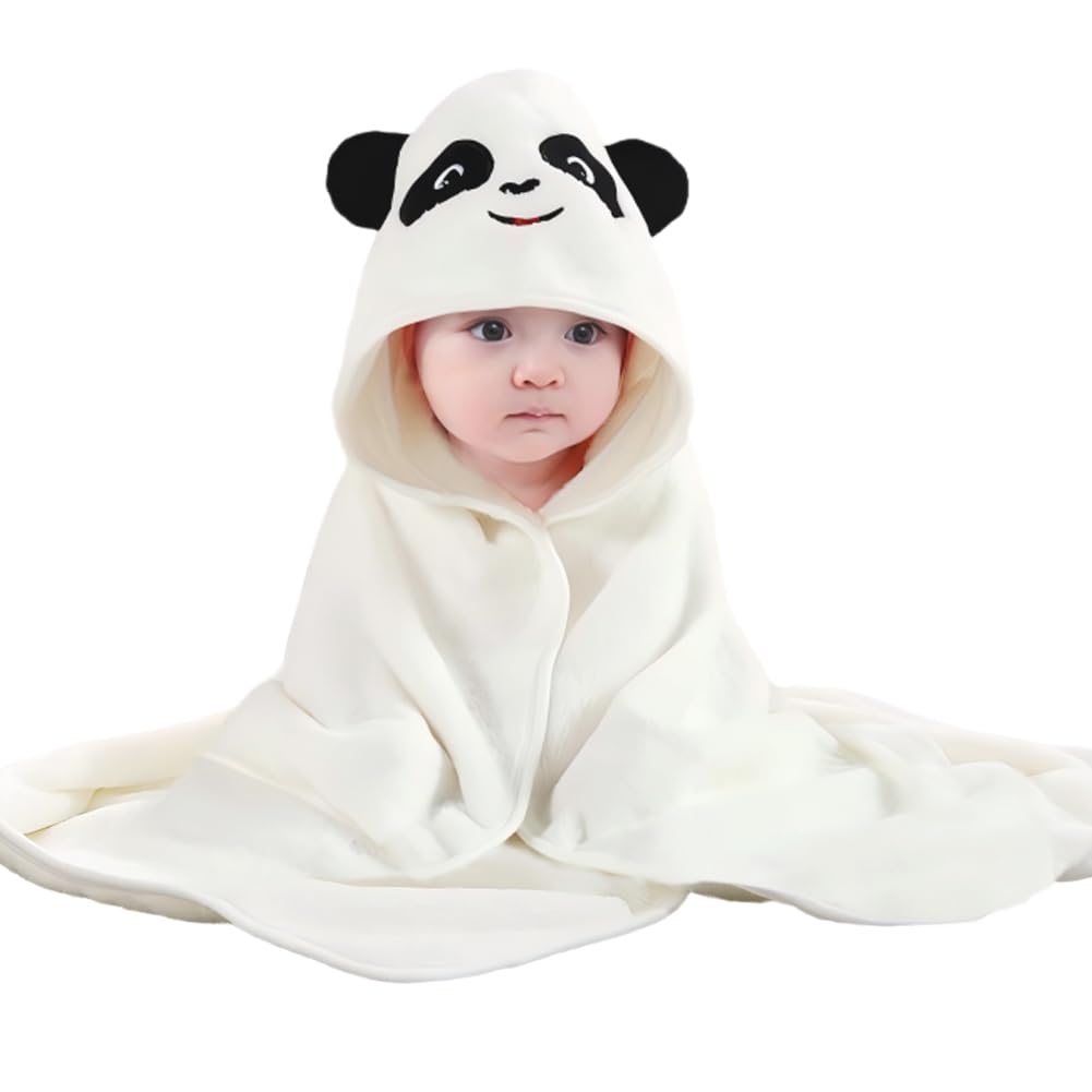 HAGOT Toalla de Baño con Capucha para Bebé, Toallas Bebe con Capucha de Animales 0-3 Años, Regalo Bebe Recien Nacido Niños, Lavable a Máquina, Toallas de Baño para Niños Pequeños — view 2