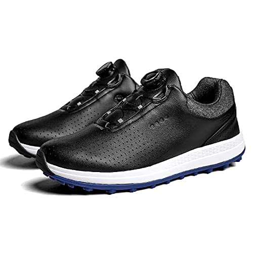 Golf Shoes Men Waterproof Golf Shoes Spikeless Casual Golf Sport Shoes Off/on Course Shoes