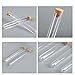 WELANGBN 10Pcs Clear Plastic Test Tubes with Cork Stoppers, 15x150mm 13ml, Good Seal for Jewelry Seed Beads Powder Spice Liquid Storage, Lab Use or Decoration