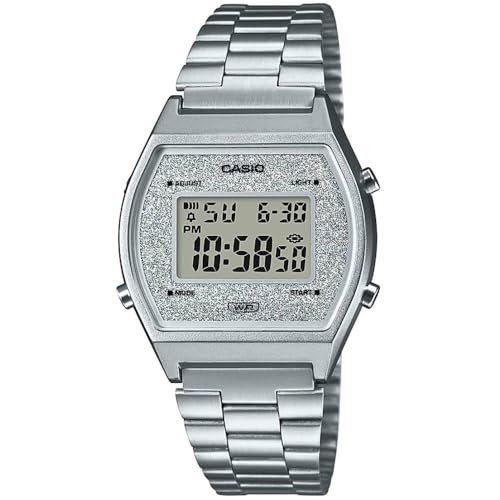 Casio B640WDG-7DF Digital Quartz Silver Stainless Steel Unisex Watch
