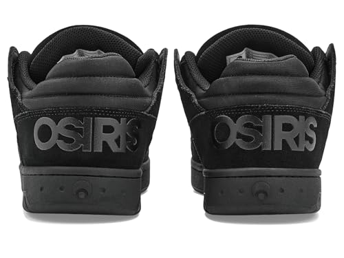 Baskets Osiris D3 S en cuir noir de qualité supérieure avec finitions soignées - 7