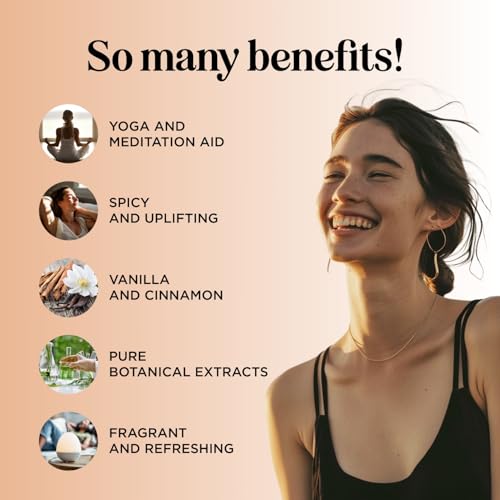Image of Vanilla Essential Oil Blend for Diffusers - Vanilla Spice Aromatherapy Essential Oil for Diffusers Baths Candles Soaps & DIYs Made with 100% Pure Oils Nutmeg Cinnamon Cardamom & Clove