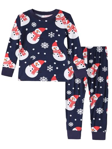 Image of Kids 2-Piece Soft Bamboo Viscose Clothing Set, Long Sleeve Top & Pants, Everyday Outfit for Toddler Boys & Girls