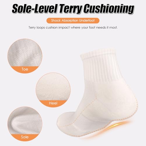 Cushioned Quarter Socks  - image 6